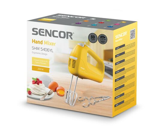 Миксер Sencor SHM5406YL, изображение 9 Миксер Sencor SHM5406YL, изображение 9