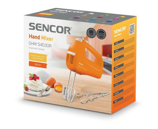 Миксер Sencor SHM5403OR, изображение 9 Миксер Sencor SHM5403OR, изображение 9