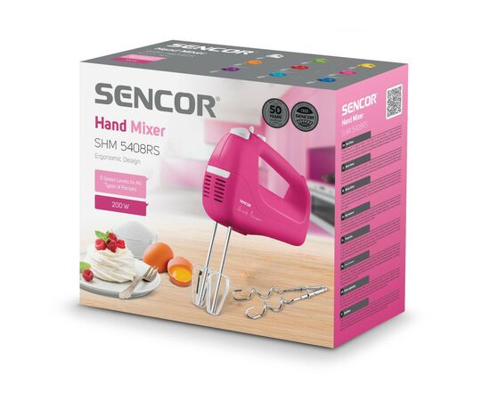 Миксер Sencor SHM5408RS, изображение 9 Миксер Sencor SHM5408RS, изображение 9