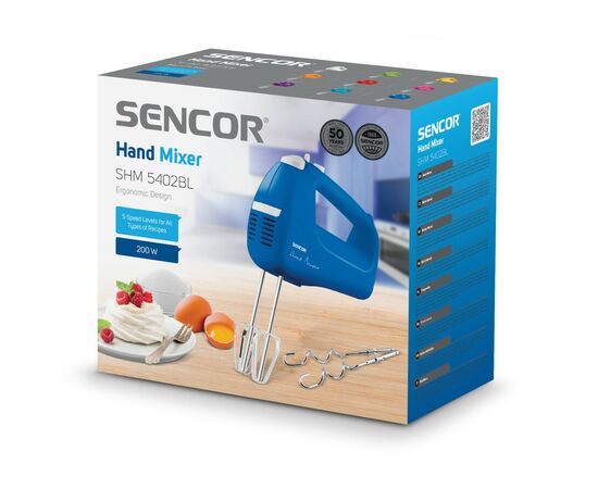 Миксер Sencor SHM5402BL, изображение 9 Миксер Sencor SHM5402BL, изображение 9