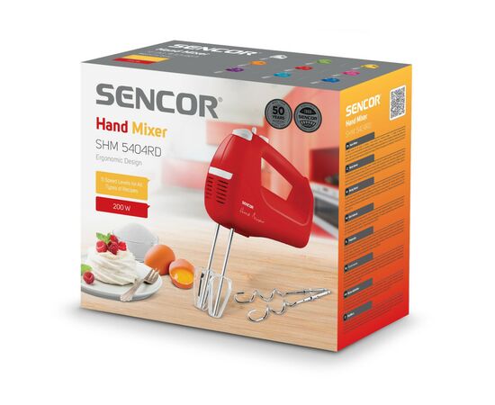 Миксер Sencor SHM5404RD, изображение 9 Миксер Sencor SHM5404RD, изображение 9