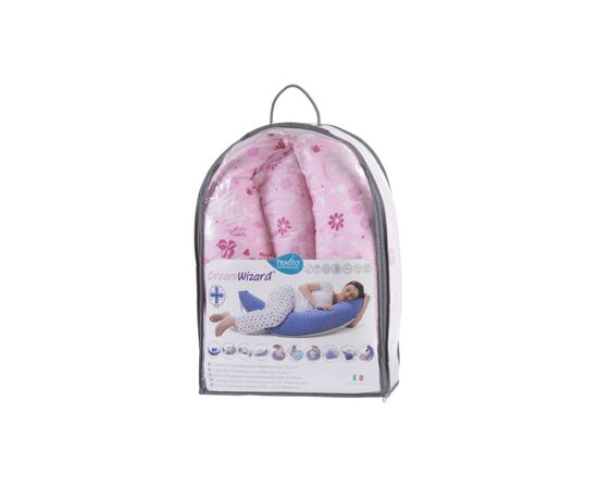 Подушка Nuvita для беременных 10 в 1 DreamWizard розовый (NV7100PINK), изображение 5 Подушка Nuvita для беременных 10 в 1 DreamWizard розовый (NV7100PINK), изображение 5