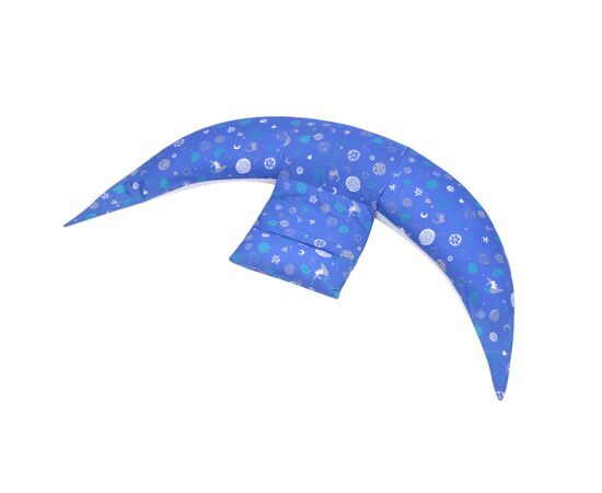 Подушка Nuvita для беременных 10 в 1 DreamWizard синий (NV7100BLUE), изображение 2 Подушка Nuvita для беременных 10 в 1 DreamWizard синий (NV7100BLUE), изображение 2