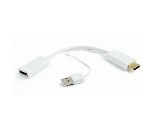Перехідник HDMI на DisplayPort Cablexpert (DSC-HDMI-DP-W)