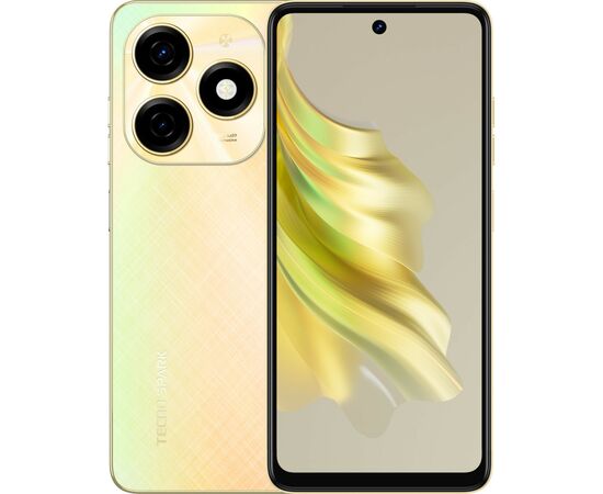 Мобільний телефон Tecno KJ5n (Spark 20 8/256Gb) Neon Gold (4894947013577)