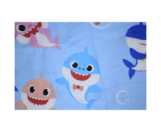 Постельное белье MirSon Бязь Ranforce Elite 17-0521 Sharks blue Односпальный (2200004665337), изображение 3