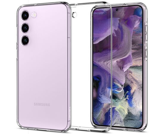 Чехол для моб. телефона Spigen Samsung Galaxy S23+ Crystal Flex, Crystal Clear (ACS05692), изображение 4