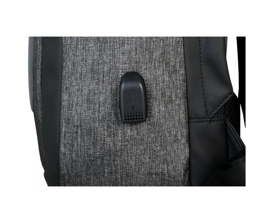 Рюкзак школьный Optima Anti-theft" 17 Серый (O97368), изображение 12