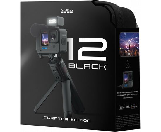 Экшн-камера GoPro HERO12 Black Creator Edition (CHDFB-121-EU), изображение 16 Экшн-камера GoPro HERO12 Black Creator Edition (CHDFB-121-EU), изображение 16