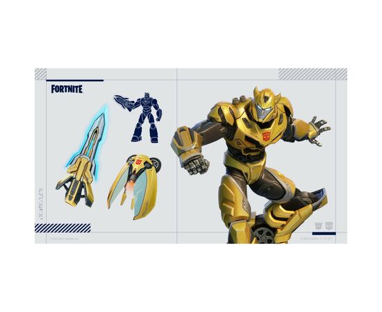 Игра Sony Fortnite - Transformers Pack, код активації (5056635604460), изображение 5 Игра Sony Fortnite - Transformers Pack, код активації (5056635604460), изображение 5