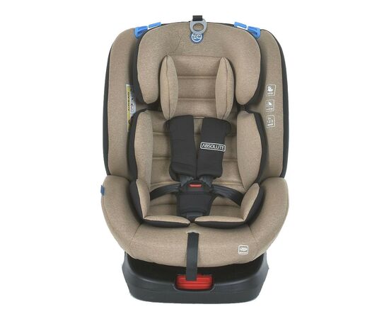 Автокресло El Camino ABSOLUTE 360 ISOFIX (0-36кг) (ME 1079 royal beige), изображение 2 Автокресло El Camino ABSOLUTE 360 ISOFIX (0-36кг) (ME 1079 royal beige), изображение 2