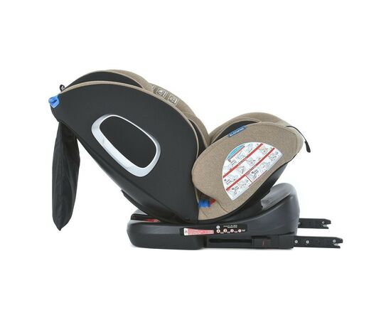 Автокресло El Camino ABSOLUTE 360 ISOFIX (0-36кг) (ME 1079 royal beige), изображение 9 Автокресло El Camino ABSOLUTE 360 ISOFIX (0-36кг) (ME 1079 royal beige), изображение 9