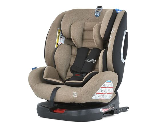 Автокрісло El Camino ABSOLUTE 360 ISOFIX (0-36кг) (ME 1079 royal beige)