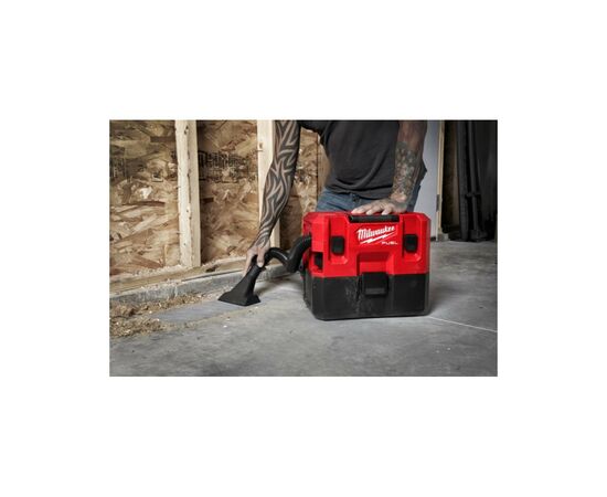 Пылесос строительный Milwaukee M12 FVCL-0 (без АКБ и ЗУ) (4933478186), изображение 10 Пылесос строительный Milwaukee M12 FVCL-0 (без АКБ и ЗУ) (4933478186), изображение 10
