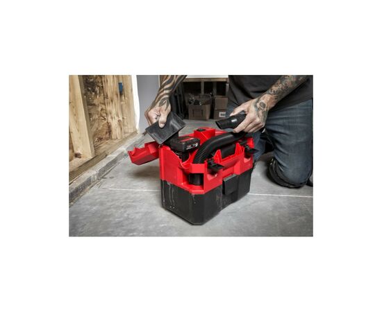 Пылесос строительный Milwaukee M12 FVCL-0 (без АКБ и ЗУ) (4933478186), изображение 11 Пылесос строительный Milwaukee M12 FVCL-0 (без АКБ и ЗУ) (4933478186), изображение 11