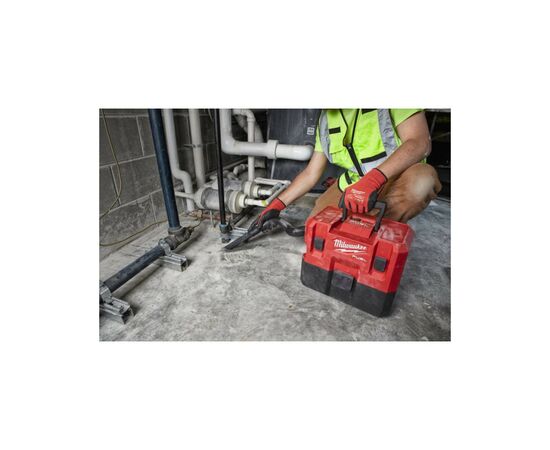 Пылесос строительный Milwaukee M12 FVCL-0 (без АКБ и ЗУ) (4933478186), изображение 6 Пылесос строительный Milwaukee M12 FVCL-0 (без АКБ и ЗУ) (4933478186), изображение 6