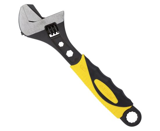 Ключ Sigma разводной с переставной губкой 200мм, 0-30мм CrV (TPR) (4100921), изображение 4 Ключ Sigma разводной с переставной губкой 200мм, 0-30мм CrV (TPR) (4100921), изображение 4