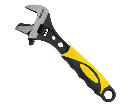 Ключ Sigma разводной с переставной губкой 200мм, 0-30мм CrV (TPR) (4100921), изображение 5 Ключ Sigma разводной с переставной губкой 200мм, 0-30мм CrV (TPR) (4100921), изображение 5