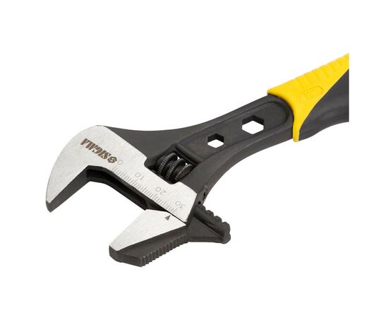 Ключ Sigma разводной с переставной губкой 200мм, 0-30мм CrV (TPR) (4100921), изображение 8 Ключ Sigma разводной с переставной губкой 200мм, 0-30мм CrV (TPR) (4100921), изображение 8