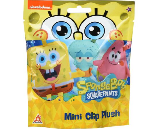 Мягкая игрушка Sponge Bob SpongeBob Mini Key Plush SpongeBob в ассорт. (EU690400), изображение 12 Мягкая игрушка Sponge Bob SpongeBob Mini Key Plush SpongeBob в ассорт. (EU690400), изображение 12