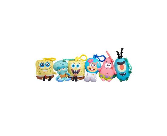 Мягкая игрушка Sponge Bob SpongeBob Mini Key Plush SpongeBob в ассорт. (EU690400)