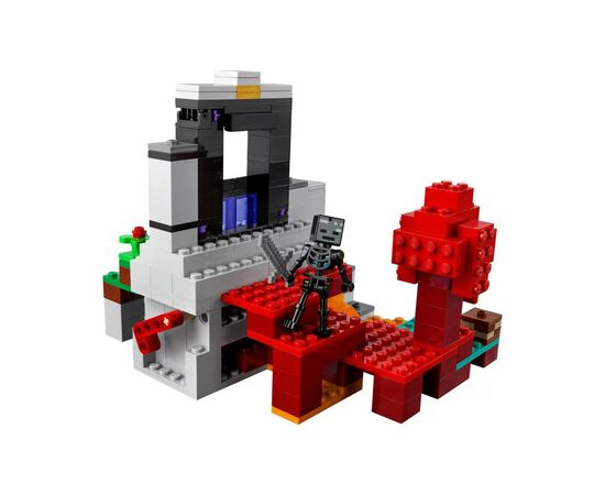 Конструктор LEGO Minecraft Разрушенный портал 316 деталей (21172), изображение 7 Конструктор LEGO Minecraft Разрушенный портал 316 деталей (21172), изображение 7