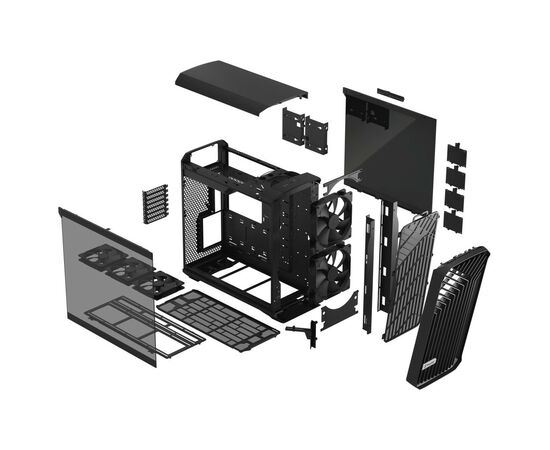 Корпус Fractal Design Torrent Black TG Light Tint (FD-C-TOR1A-01), изображение 11 Корпус Fractal Design Torrent Black TG Light Tint (FD-C-TOR1A-01), изображение 11
