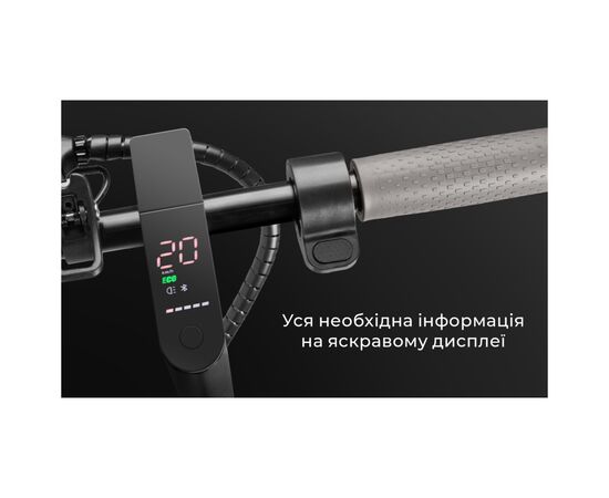 Электросамокат Gemix GM6 Dark Grey (GM6DG), изображение 9 Электросамокат Gemix GM6 Dark Grey (GM6DG), изображение 9