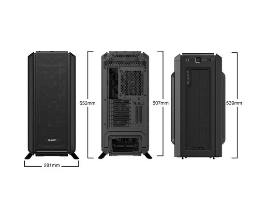 Корпус Be quiet! Silent Base 802 Black (BG039), изображение 11 Корпус Be quiet! Silent Base 802 Black (BG039), изображение 11