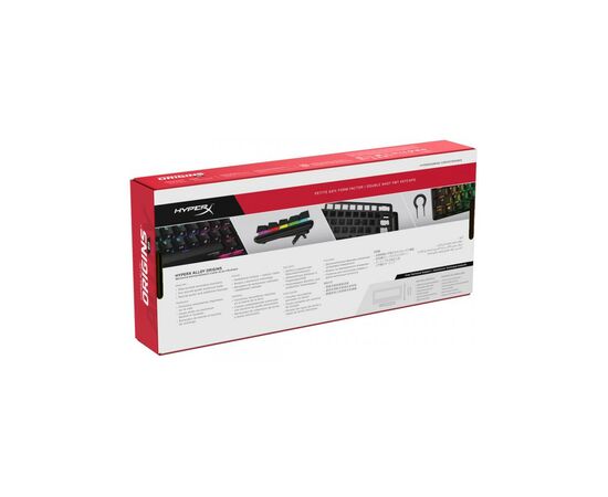 Клавиатура HyperX Alloy Origins 60 Black (4P5N0AA), изображение 10 Клавиатура HyperX Alloy Origins 60 Black (4P5N0AA), изображение 10
