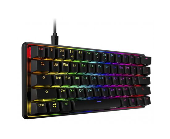 Клавиатура HyperX Alloy Origins 60 Black (4P5N0AA), изображение 2 Клавиатура HyperX Alloy Origins 60 Black (4P5N0AA), изображение 2