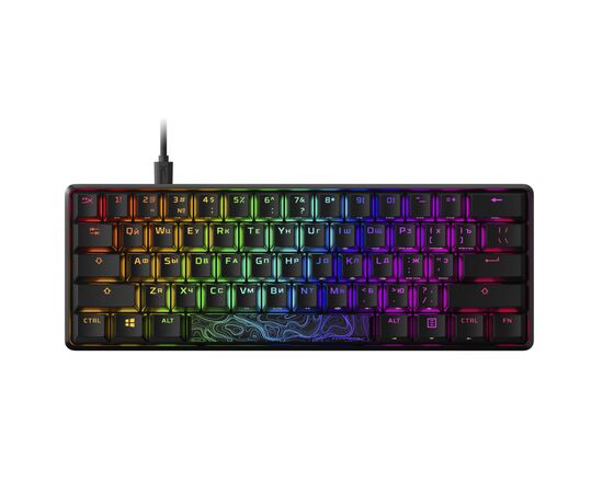 Клавиатура HyperX Alloy Origins 60 Black (4P5N0AA), изображение 4 Клавиатура HyperX Alloy Origins 60 Black (4P5N0AA), изображение 4