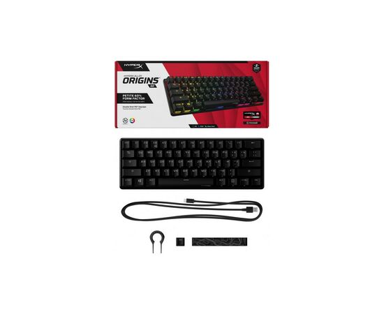 Клавиатура HyperX Alloy Origins 60 Black (4P5N0AA), изображение 8 Клавиатура HyperX Alloy Origins 60 Black (4P5N0AA), изображение 8