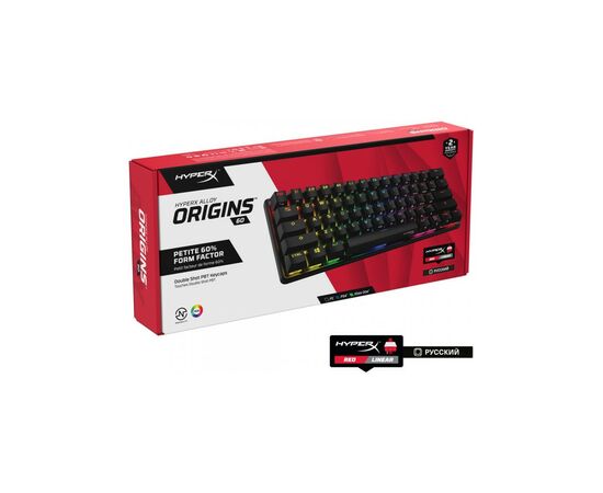 Клавиатура HyperX Alloy Origins 60 Black (4P5N0AA), изображение 9 Клавиатура HyperX Alloy Origins 60 Black (4P5N0AA), изображение 9