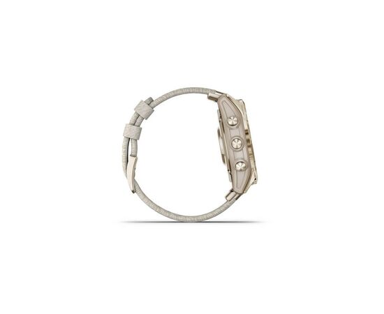 Смарт-часы Garmin fenix 7S,Sapph Sol, Cream Gold Ti w/Cream Nylon, GPS (010-02539-39), изображение 5 Смарт-часы Garmin fenix 7S,Sapph Sol, Cream Gold Ti w/Cream Nylon, GPS (010-02539-39), изображение 5