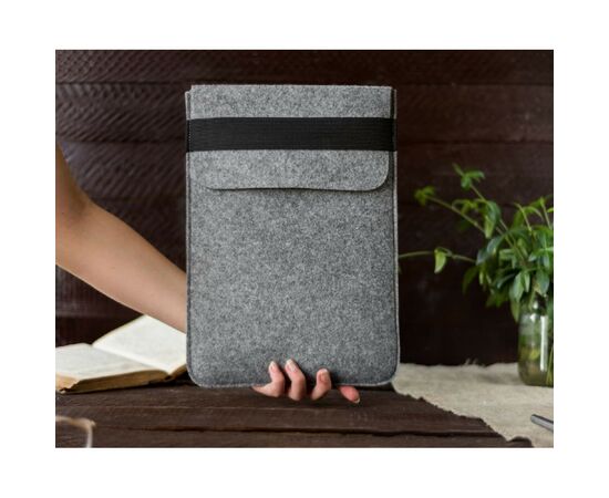 Чехол для ноутбука Gmakin 14 Macbook Pro, vertical, Light Gray (GM16-14), изображение 10 Чехол для ноутбука Gmakin 14 Macbook Pro, vertical, Light Gray (GM16-14), изображение 10