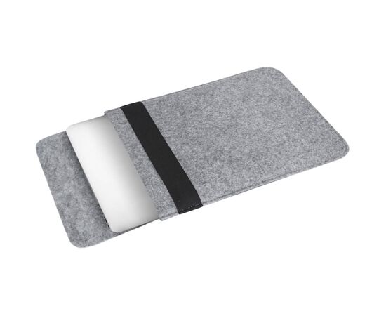 Чехол для ноутбука Gmakin 14 Macbook Pro, vertical, Light Gray (GM16-14), изображение 3 Чехол для ноутбука Gmakin 14 Macbook Pro, vertical, Light Gray (GM16-14), изображение 3