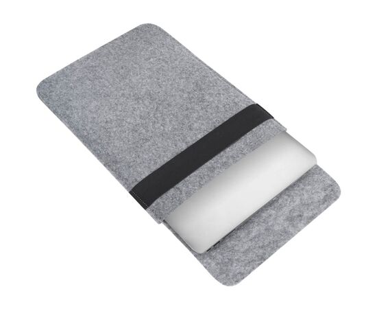 Чехол для ноутбука Gmakin 14 Macbook Pro, vertical, Light Gray (GM16-14), изображение 4 Чехол для ноутбука Gmakin 14 Macbook Pro, vertical, Light Gray (GM16-14), изображение 4