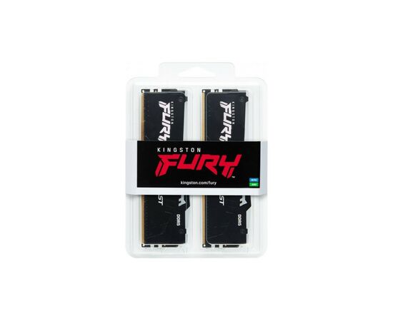Модуль памяти для компьютера DDR5 32GB (2x16GB) 5200 MHz Beast RGB XMP Kingston Fury (ex.HyperX) (KF552C40BBAK2-32), изображение 6 Модуль памяти для компьютера DDR5 32GB (2x16GB) 5200 MHz Beast RGB XMP Kingston Fury (ex.HyperX) (KF552C40BBAK2-32), изображение 6