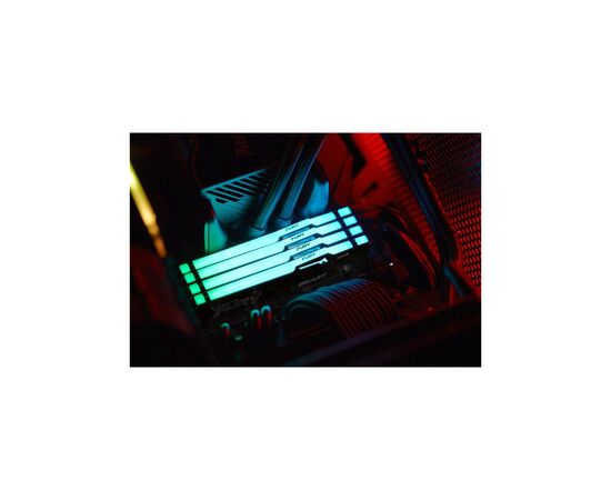 Модуль памяти для компьютера DDR5 32GB (2x16GB) 5200 MHz Beast RGB XMP Kingston Fury (ex.HyperX) (KF552C40BBAK2-32), изображение 9 Модуль памяти для компьютера DDR5 32GB (2x16GB) 5200 MHz Beast RGB XMP Kingston Fury (ex.HyperX) (KF552C40BBAK2-32), изображение 9
