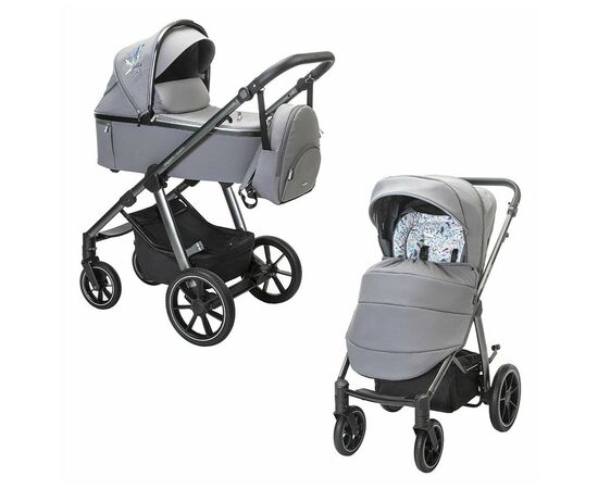 Коляска Espiro 2 в 1 Bueno 2022 307 Gray Feather (205163)