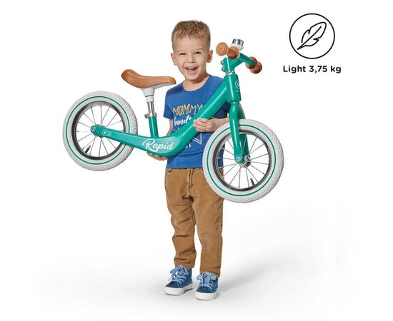 Беговел Kinderkraft Rapid Midnight Green (KKRRAPIGRE0000) (5902533913701), изображение 12 Беговел Kinderkraft Rapid Midnight Green (KKRRAPIGRE0000) (5902533913701), изображение 12