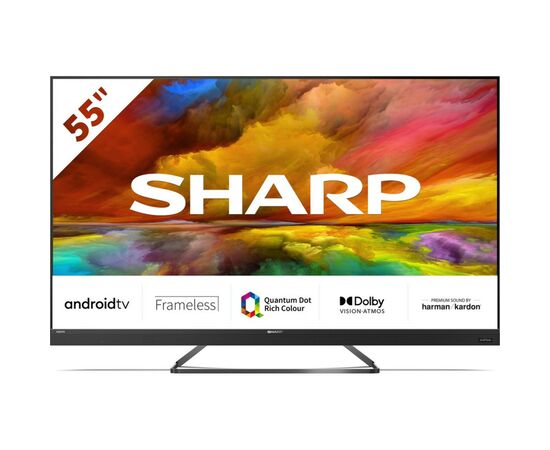 Телевізор Sharp 4T-C55EQ3EM2AG