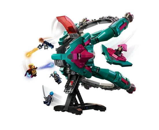 Конструктор LEGO Marvel Super Heroes Новый звездолет Часовых Галактики 378 деталей (76255), изображение 4 Конструктор LEGO Marvel Super Heroes Новый звездолет Часовых Галактики 378 деталей (76255), изображение 4