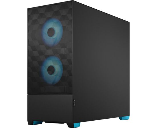 Корпус Fractal Design Pop Air RGB Cyan Core TG (FD-C-POR1A-02), изображение 2 Корпус Fractal Design Pop Air RGB Cyan Core TG (FD-C-POR1A-02), изображение 2