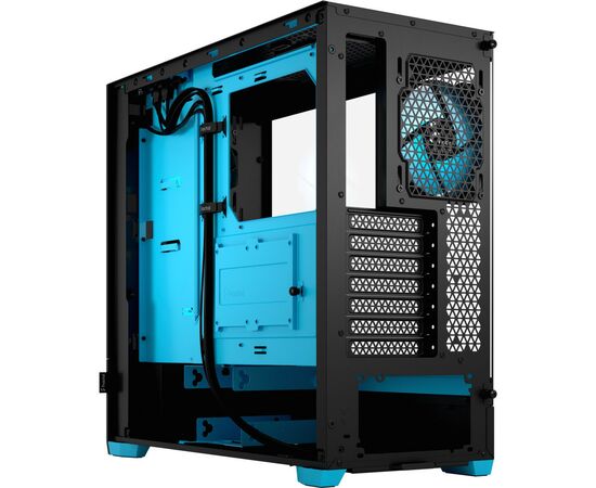 Корпус Fractal Design Pop Air RGB Cyan Core TG (FD-C-POR1A-02), изображение 8 Корпус Fractal Design Pop Air RGB Cyan Core TG (FD-C-POR1A-02), изображение 8