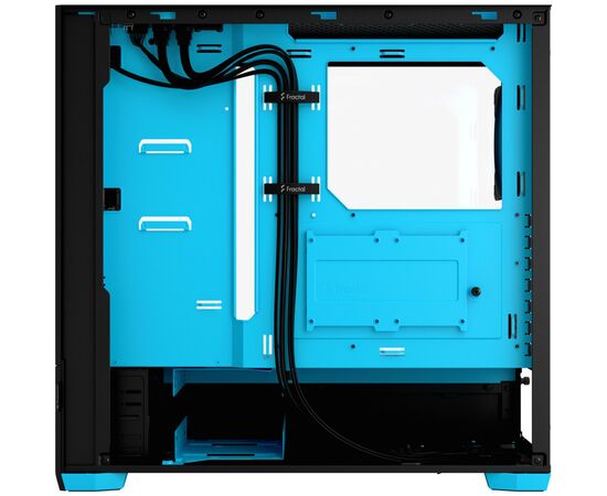 Корпус Fractal Design Pop Air RGB Cyan Core TG (FD-C-POR1A-02), изображение 9 Корпус Fractal Design Pop Air RGB Cyan Core TG (FD-C-POR1A-02), изображение 9