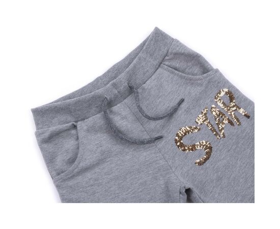 Набор детской одежды Breeze "The star" с пайетками (9679-140G-gray), изображение 10