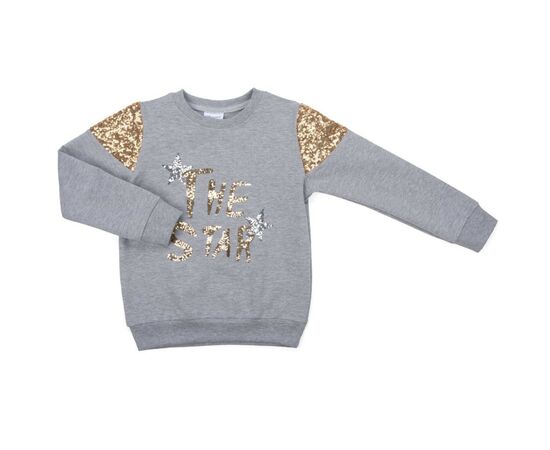 Набор детской одежды Breeze "The star" с пайетками (9679-140G-gray), изображение 2