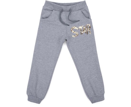 Набор детской одежды Breeze "The star" с пайетками (9679-140G-gray), изображение 3